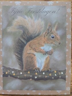 Kerstkaarten wildlife