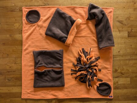 Speelkleed voor fretten 