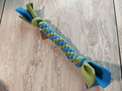 Fleece touw kort